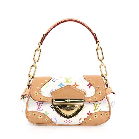 white louis vuitton multicolor|LOUIS VUITTON Monogram Multicolor Marilyn White.